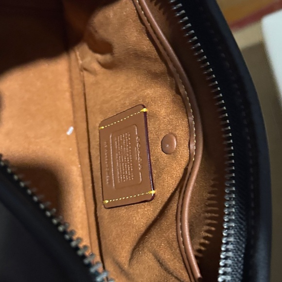 Coach Eve Black Leather Hobo Bag - Picture 7 of 10